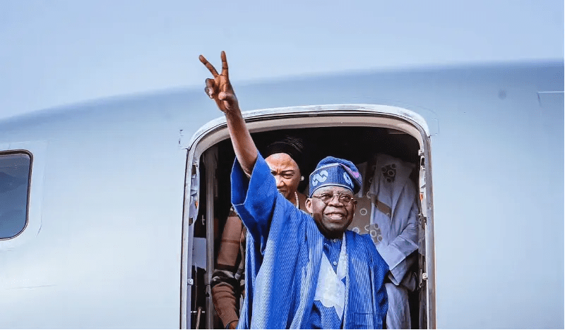 Tinubu arrives Abuja from&nbsp;Guinea-Bissau
