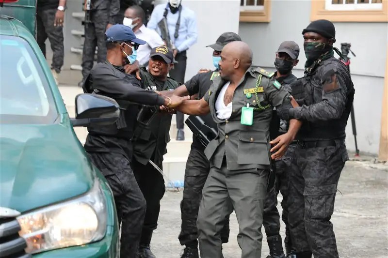 DSS men, Prisons officials all over&nbsp;Emefiele