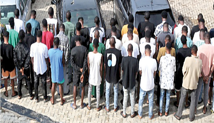 Ex-convict, 54 others nabbed for Internet fraud in&nbsp;Oyo