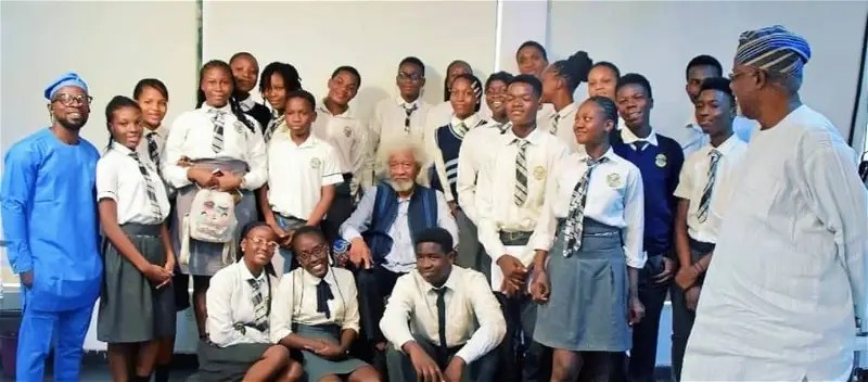 Soyinka and the Nifty Steps&nbsp;students