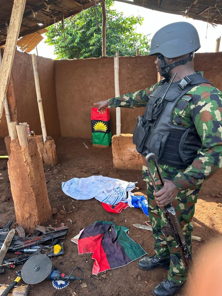 Army destroys IPOB hideout in Delta, recovers&nbsp;arms