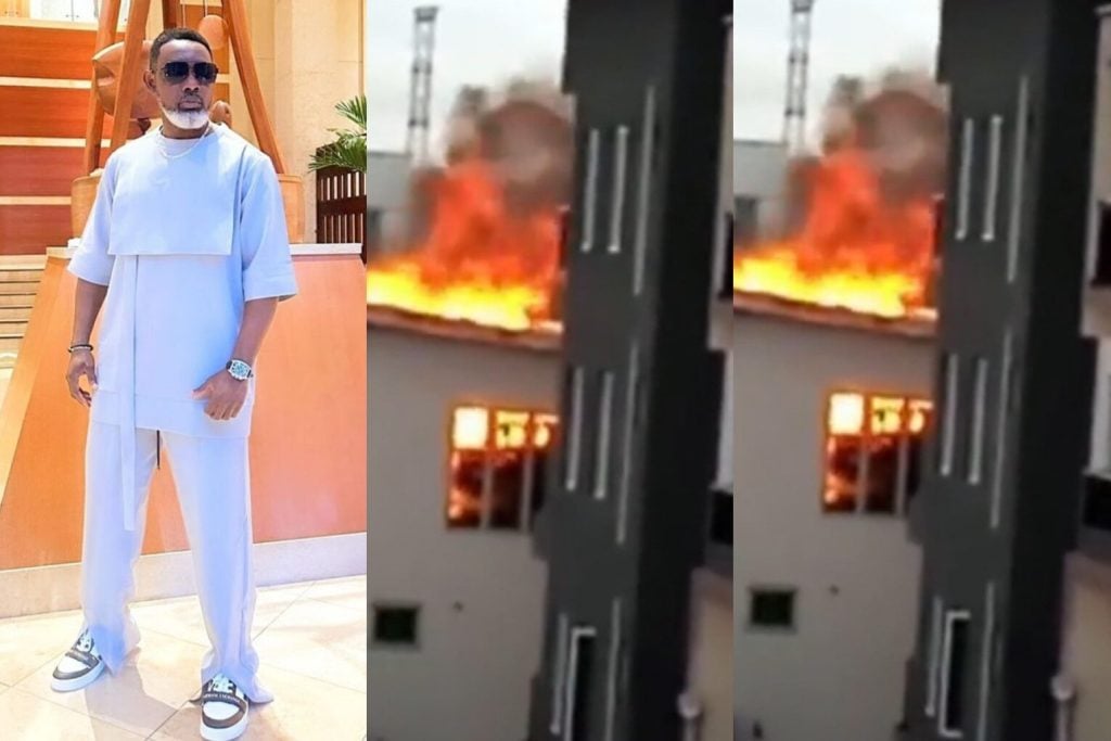 Breaking : Fire reportedly guts comedian AY Makun’s&nbsp;house