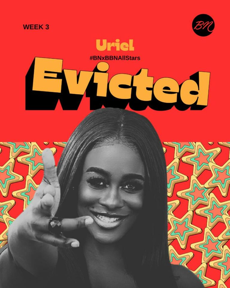 #BNxBBNAllStars: Uriel Has Been Evicted from the #BBNaijaAllStars House