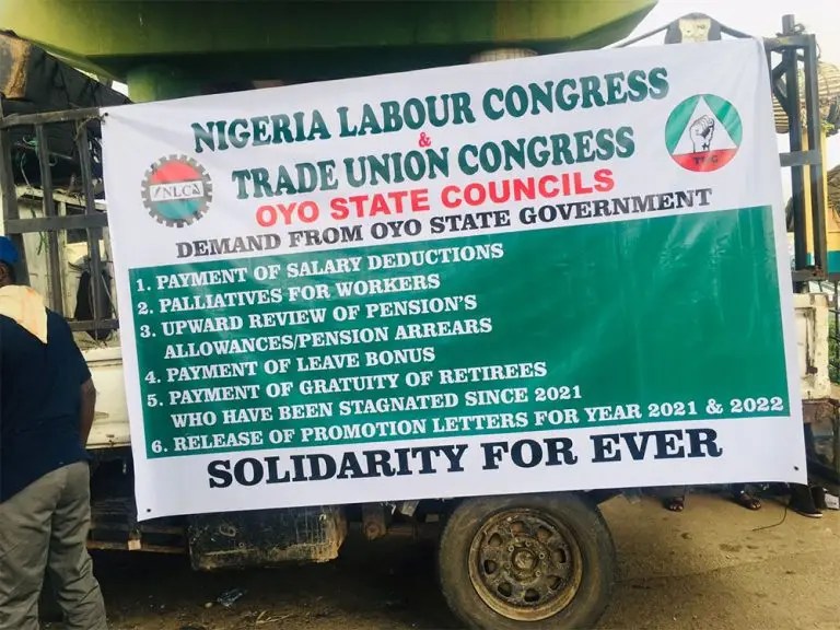 NLC demands N30,000 subsidy palliative for six months in Lagos as protests observed in Ogun,&nbsp;Osun