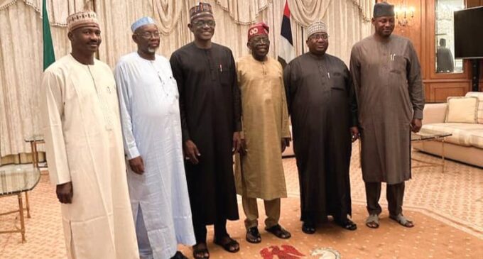 Tinubu meets governors sharing boundaries with&nbsp;Niger