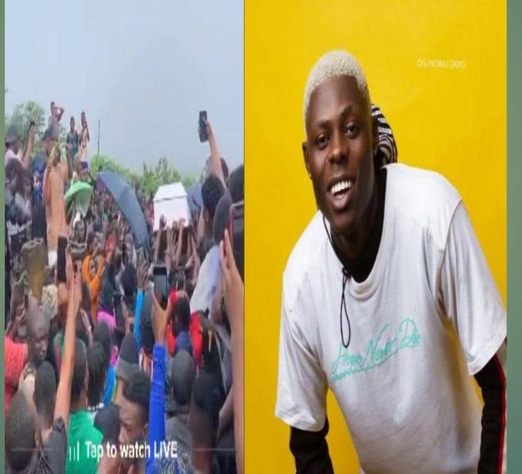 BREAKING: Late Singer, Mohbad Buried Amidst Tears In Ikorodu (Video)
