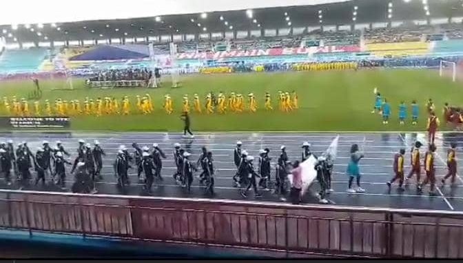BREAKING: Gate Collapses On Female Athlete At Opening Of 7th Nigerian Youth&nbsp;Games