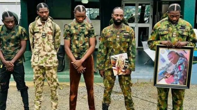 Nigerian Army Arrests Five Fake Soldiers In&nbsp;Lagos
