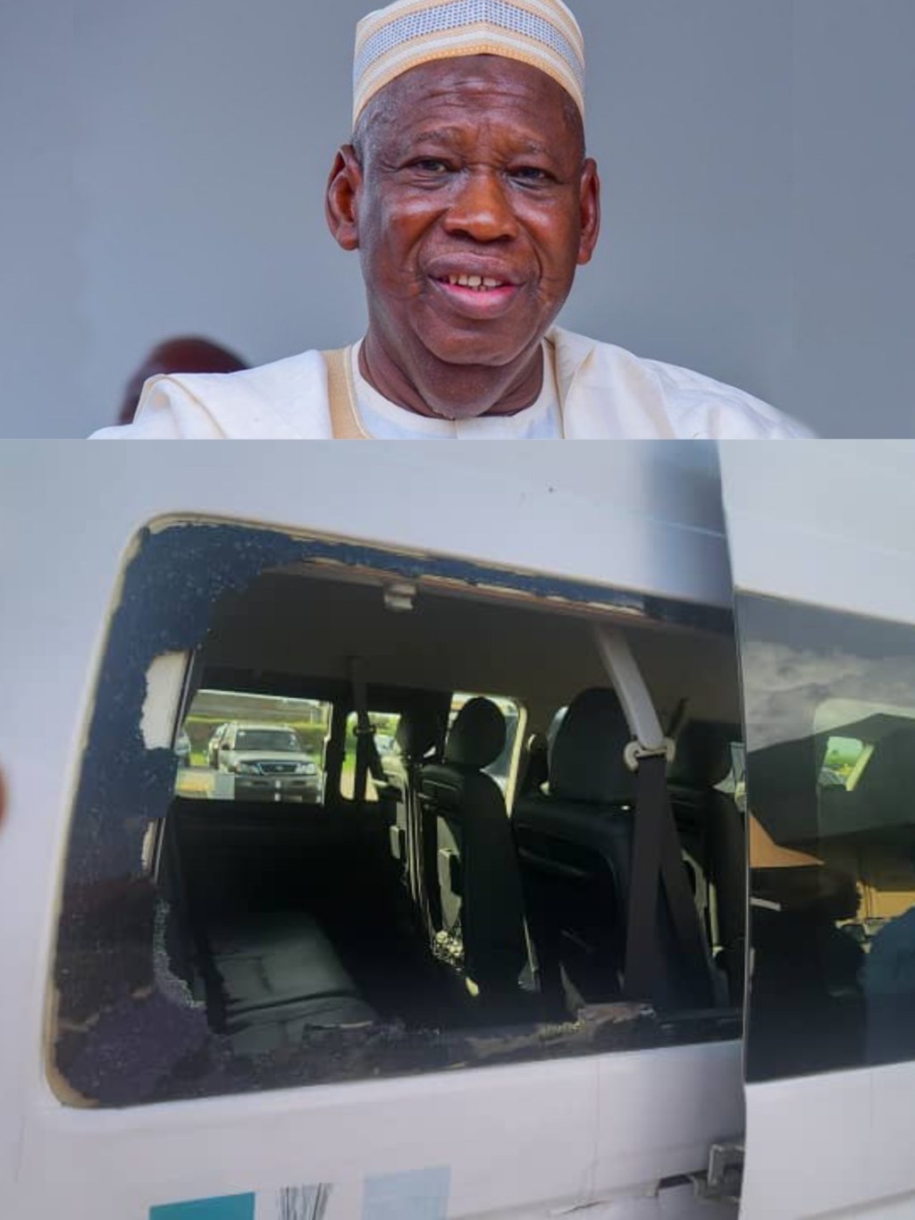 PHOTO: Aggrieved APC members attack Ganduje, others in&nbsp;Oyo