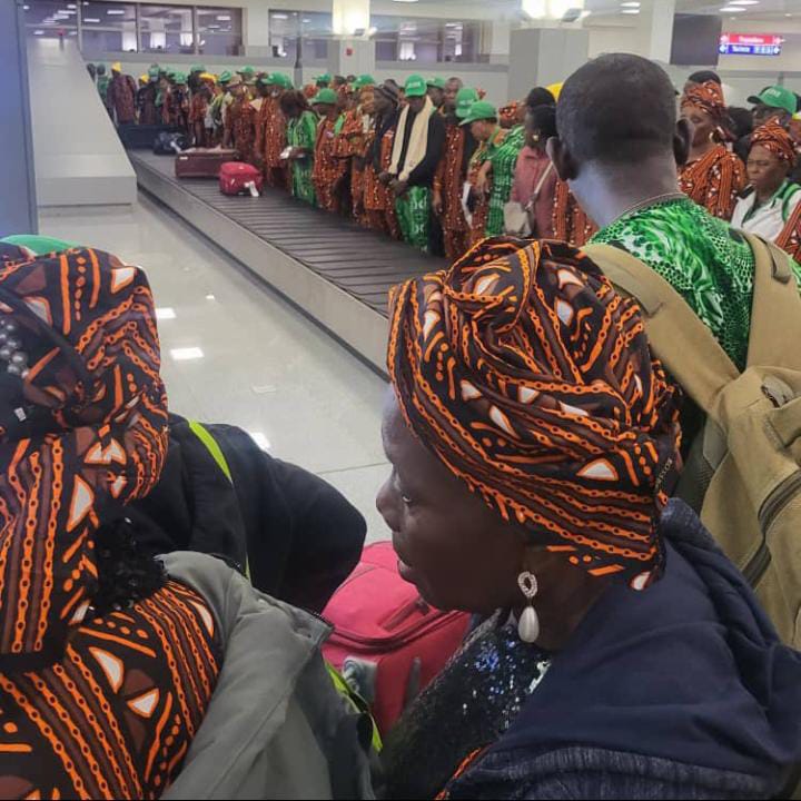 PHOTOS: Lagos Airlifts 310 Pilgrims From Israel