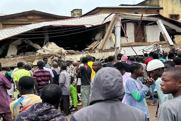 Two feared dead, others injured as Church collapse in osun