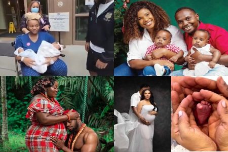 Four Nigerian Celebrities Who Welcomed Babies In&nbsp;October