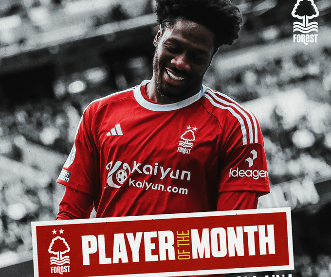 Ola Aina crowned Nottingham Forests September Player of the&nbsp;Month