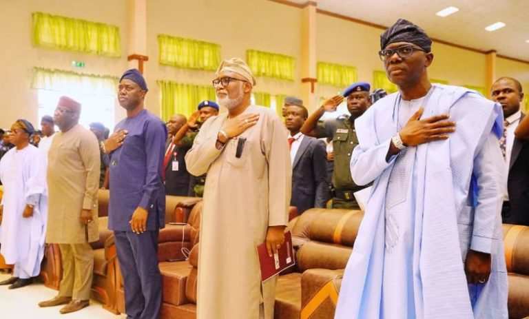BREAKING: Southwest Governors Arrive Ibadan To Visit Akeredolu, Intervene In Ondo Political&nbsp;Crisis