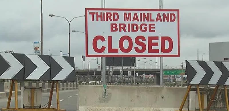 FG to shut Third Mainland Bridge for&nbsp;repairs