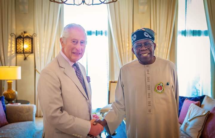 PHOTOS: Tinubu Meets King Charles, Discusses&nbsp;Partnership