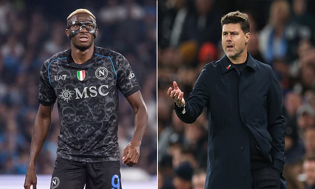 Victor Osimhen ‘leads Chelsea’s three-man shortlist’ ahead January transfer&nbsp;window