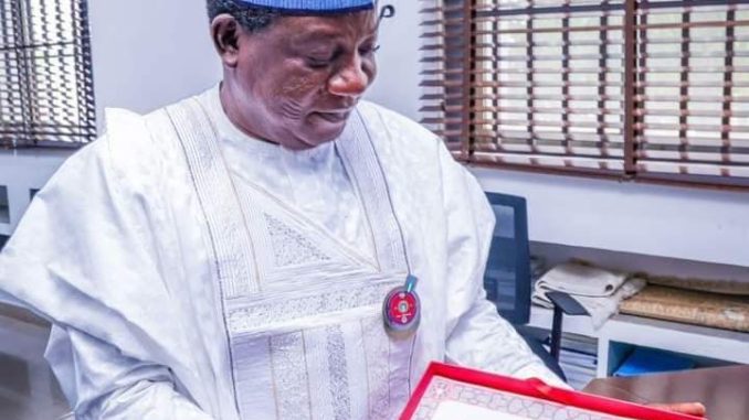BREAKING: Simon Lalong To Resign As President Tinubu’s Minister