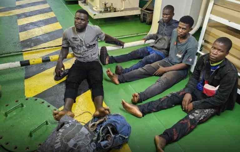 Navy Arrests Four Stowaways ‘Hiding Inside Rudder Compartment’ Of Dubai-Bound&nbsp;Ship