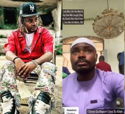 Oladips Spotted At Mosque Performing Jumat, Hands Nigerians Over To God (Watch&nbsp;Video)
