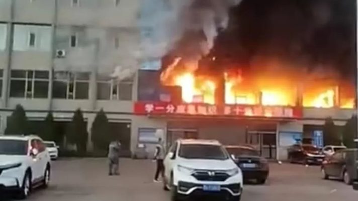 26 dead, dozens hospitalised in China building fire: state&nbsp;media