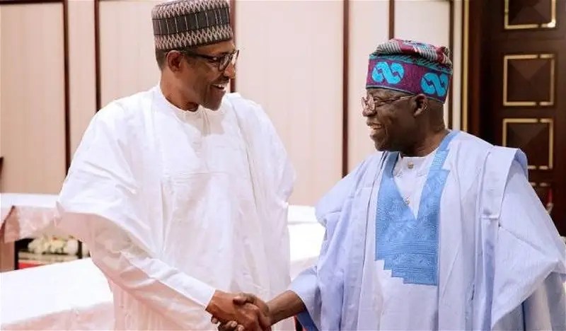 Tinubu felicitate with Buhari at&nbsp;81