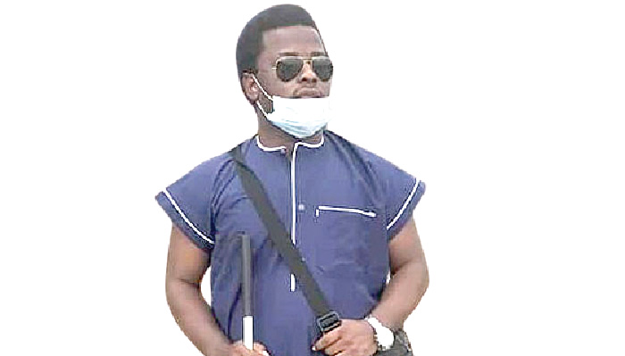 “Discrimination against me started from my family” blind Ebonyi graduate