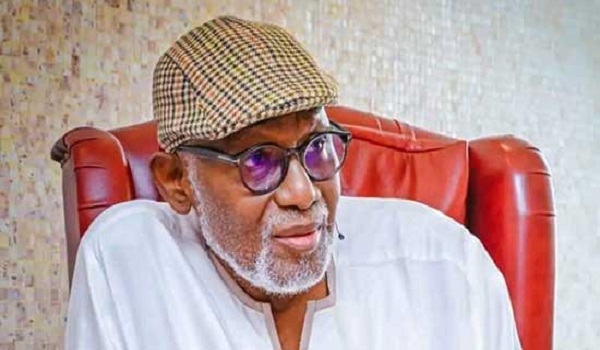 Akeredolu Begins Another Medical&nbsp;Leave