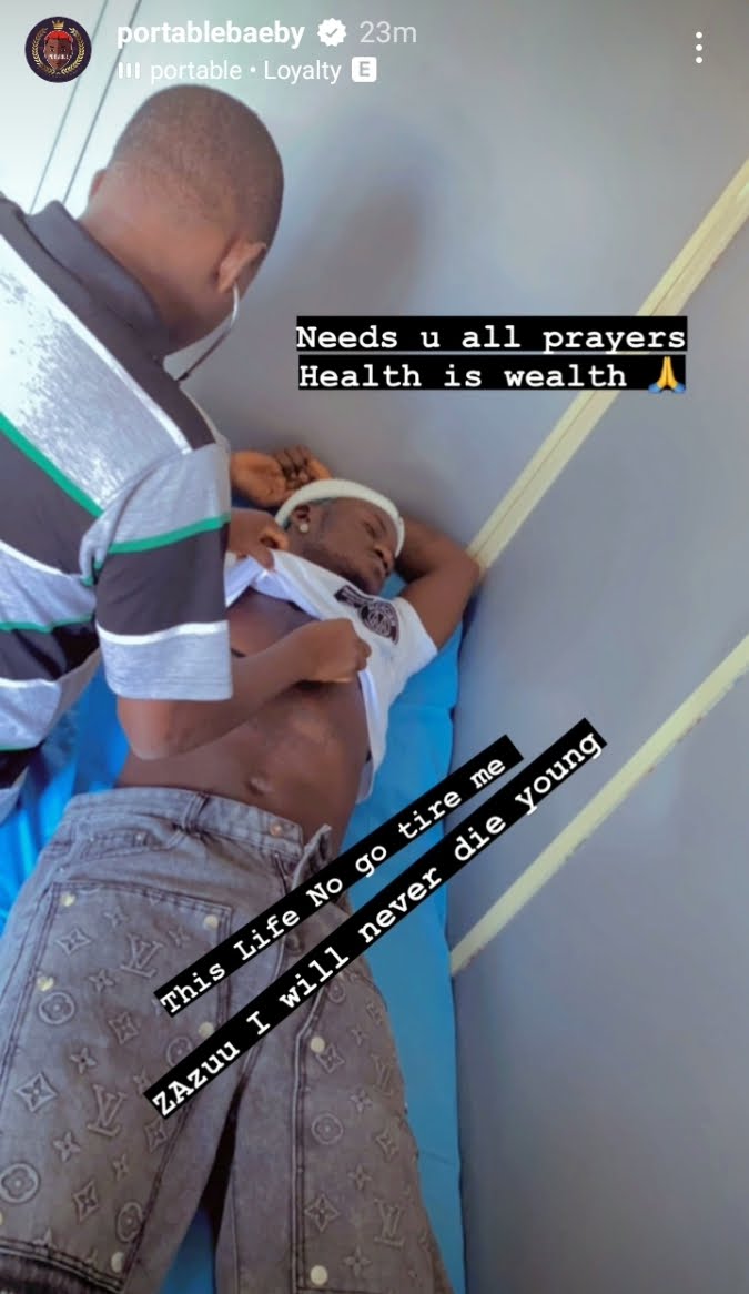 “Pray for me”: Portable Appeals for Support as He Ends up in Hospital After Returning from&nbsp;London