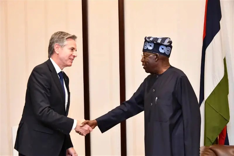 Blinken and Tinubu Hold Meeting at Aso&nbsp;Rock
