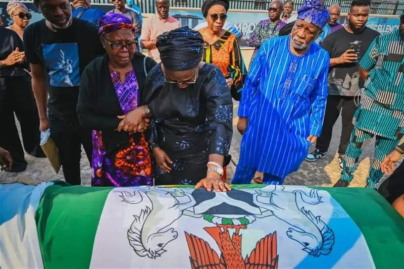 Akeredolu’s body Arrives&nbsp;Nigeria