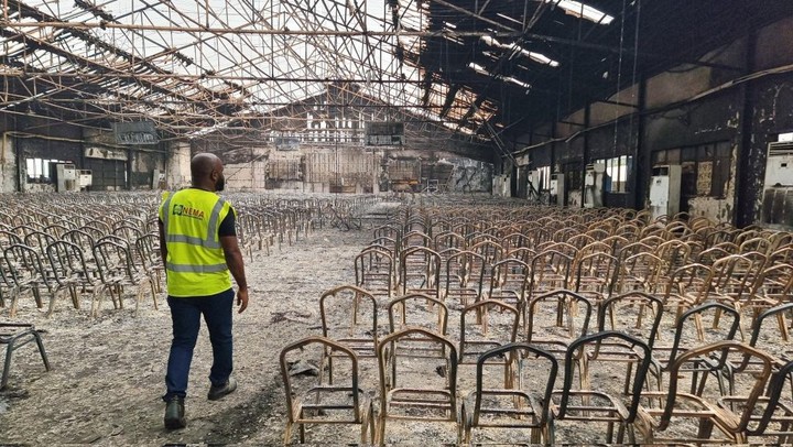 House of David’s Multi-Million Naira Lagos Church Lost to Fire(&nbsp;PHOTOS)