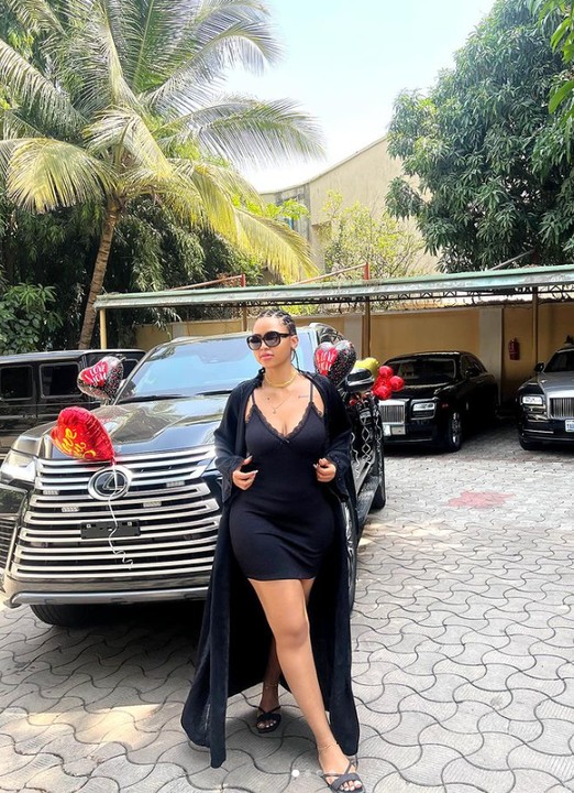 Ned Nwoko Surprises Wife Regina Daniels with Lexus Bulletproof SUV as Valentine’s Gift