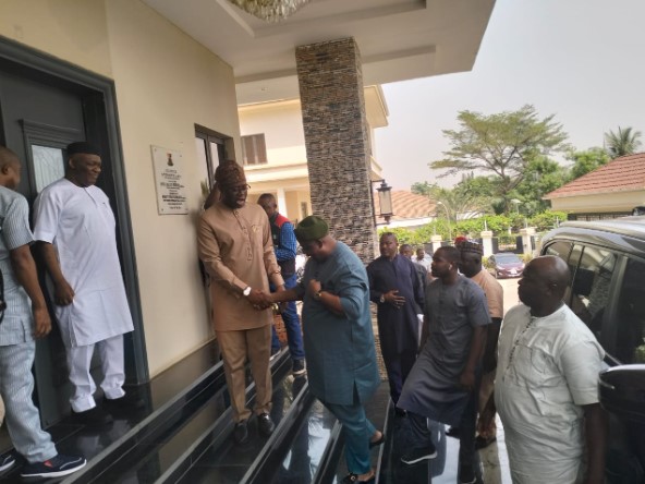 Kefas, Lawal, Obaseki others arrive PDP govs&nbsp;meeting