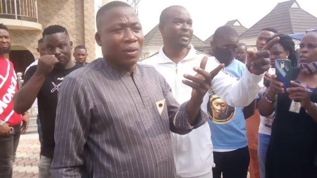 Yoruba Nation Activist, Sunday Igboho Returns To Nigeria&nbsp;(Video)