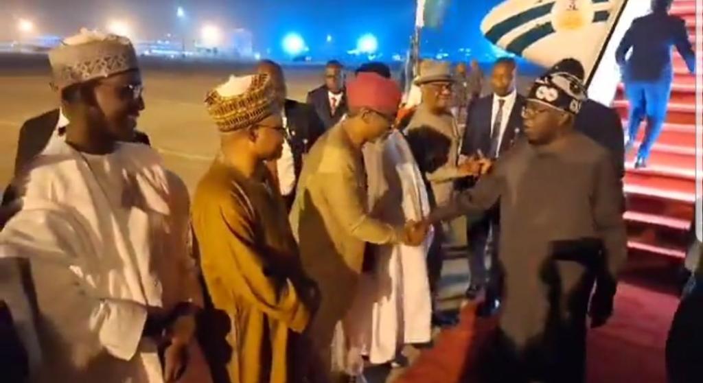 Tinubu Returns to Nigeria Following Two-Week ‘Private Visit’ to&nbsp;France