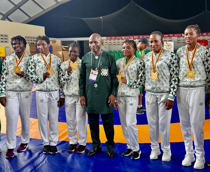 African Games: Oborududu and Adekuoroye Shine as Nigerian Wrestlers Secure 6 Gold&nbsp;Medals