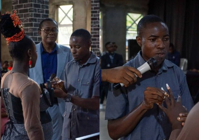 See Photos of Couple who spent N50k only for their&nbsp;wedding