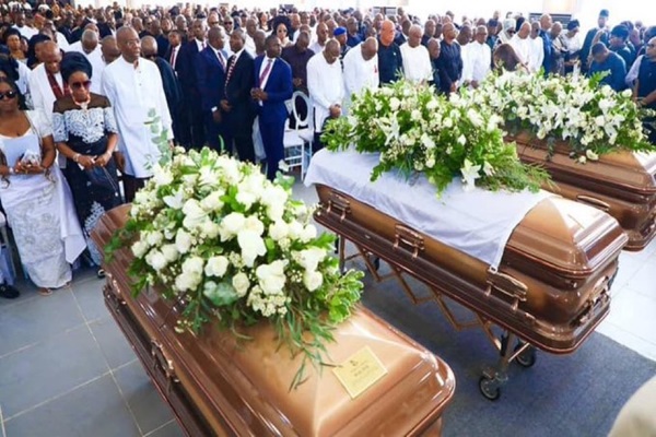 Herbert Wigwe, Wife, and Son Laid to&nbsp;Rest