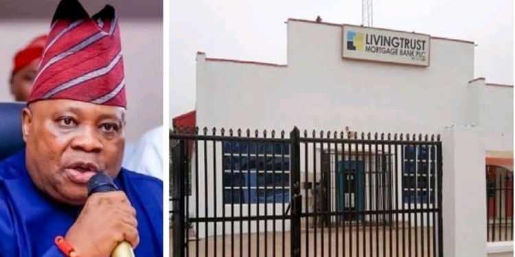 Living Trust Mortgage Bank: Outgoing chair allegedly refuses to implement shareholders’ agreement despite Adeleke’s&nbsp;directive