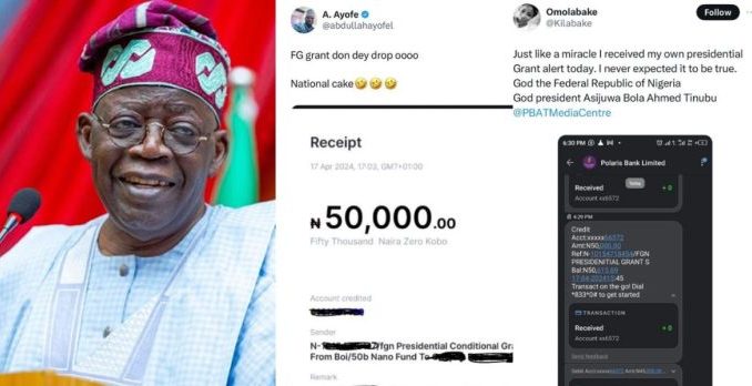 Have you received Your Own Alert?” – Excitement As Thousands of Nigerians Received N50k From&nbsp;FG