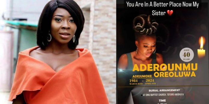 Aderounmu Adejumoke,Jenifer’s diary actress is&nbsp;dead