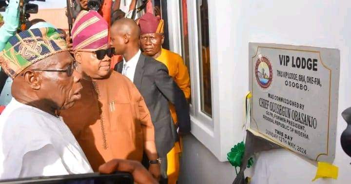 “Work Twice As Much as You Dance”: Obasanjo Counsels Dance-partner, Gov&nbsp;Adeleke