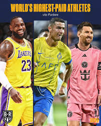Forbes lists Ronaldo, Messi, Lebron among highest paid athletes in&nbsp;2024