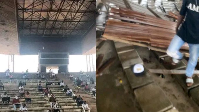OAU Amphitheater Ceiling Collapse On&nbsp;Students