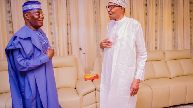 Atiku visits Buhari in Daura (Watch&nbsp;Video)