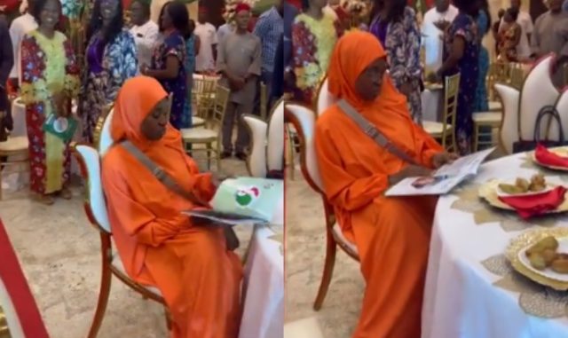 Drama As Aisha Yesufu Refuses To Stand Up, Sing New National Anthem At Event&nbsp;(Video)