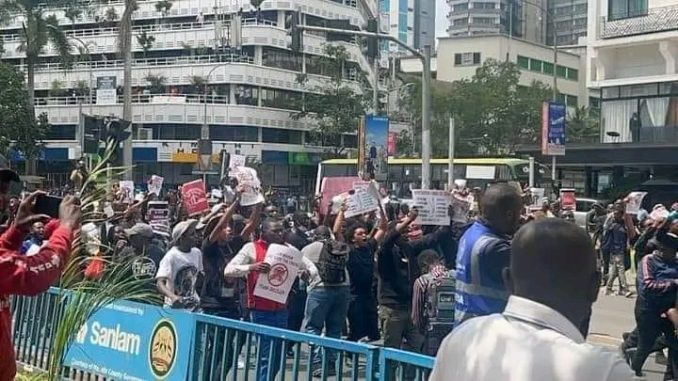 Police Arrest 270 Protesters In&nbsp;Kenya