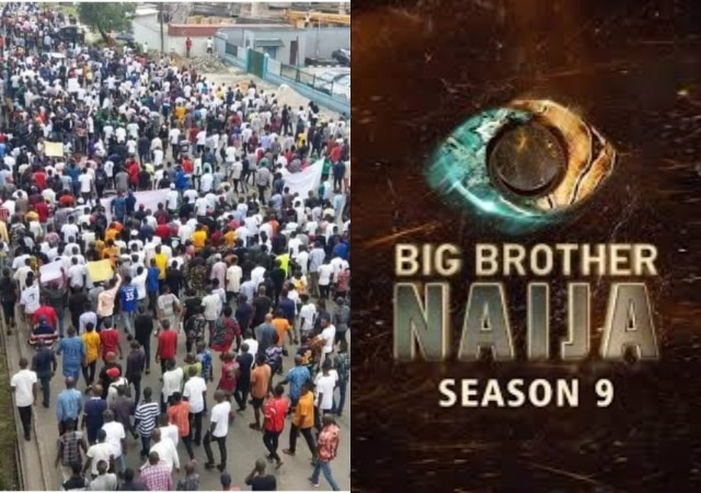 Netizens React to Protests, Call for Suspension of BBNaija&nbsp;9