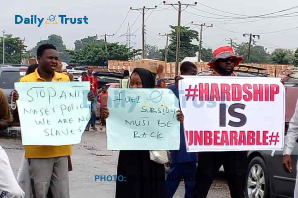 Tension As Protest Commences In Niger State